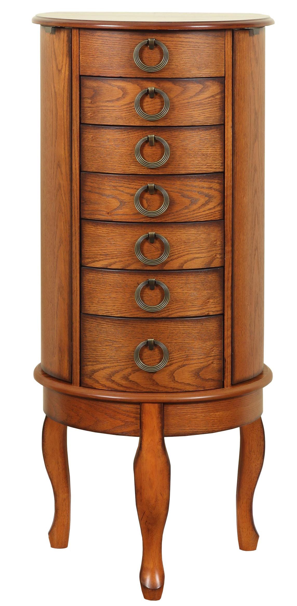 furniture jewelry armoire powell jewelry armoireburnished oak armoire burnished with drawers furniture jewelry armoire powell jewelry armoireburnished oak armoire burnished with drawers